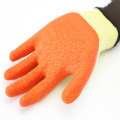 Manuafacturer 10 Gauge 5 Yarn Polyester Rubber Coated Gloves Wholesale